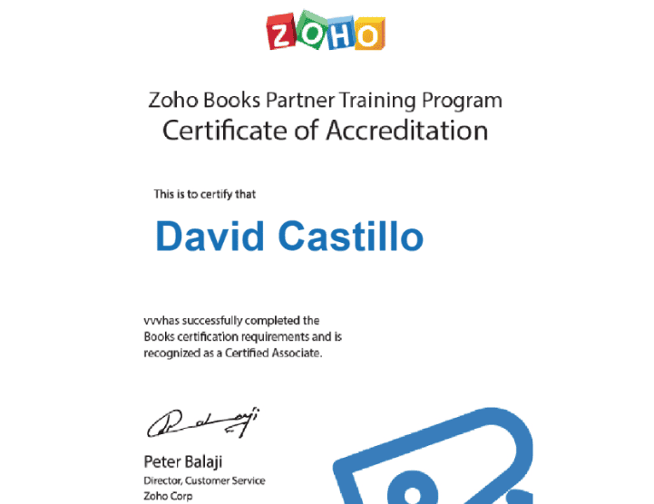 Zoho_Books_Certificate_David_Castillo -1-