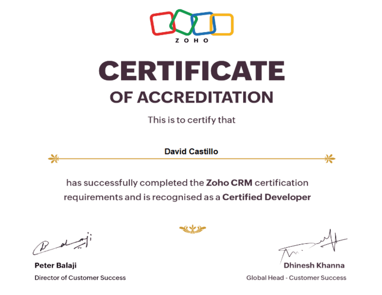 Zoho_CRM_Certified_Developer_David_Castillo-2
