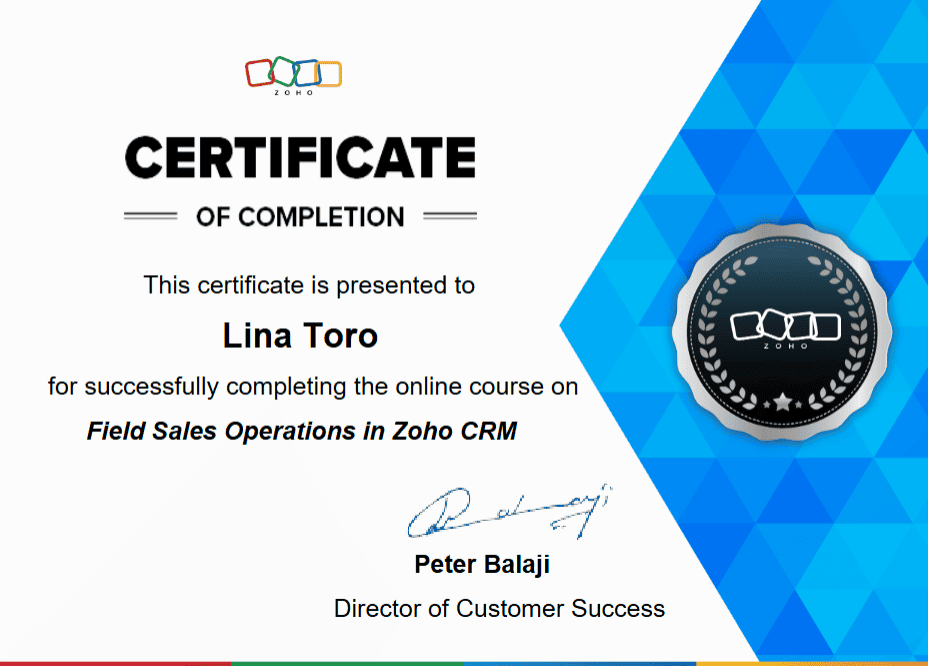 Zoho_Sales_Operation_Certificate_Lina_Toro